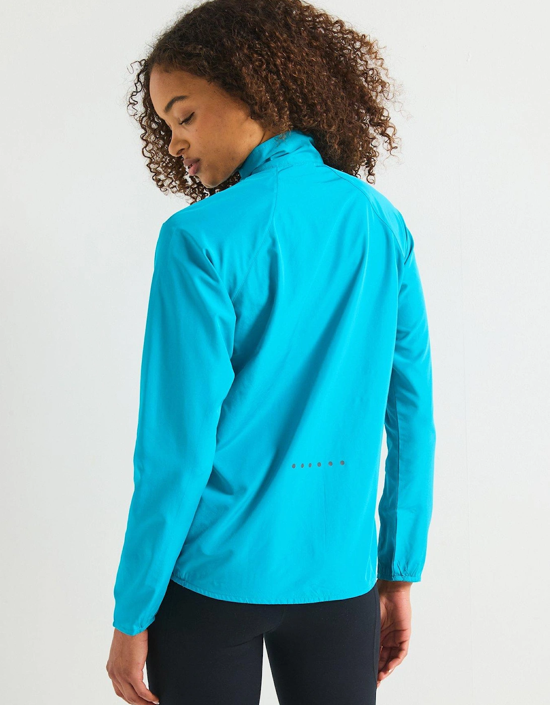 Womens Running Core Jacket - Blue