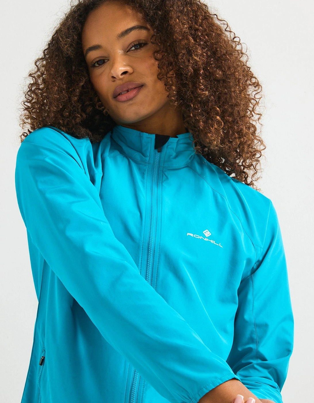 Womens Running Core Jacket - Blue
