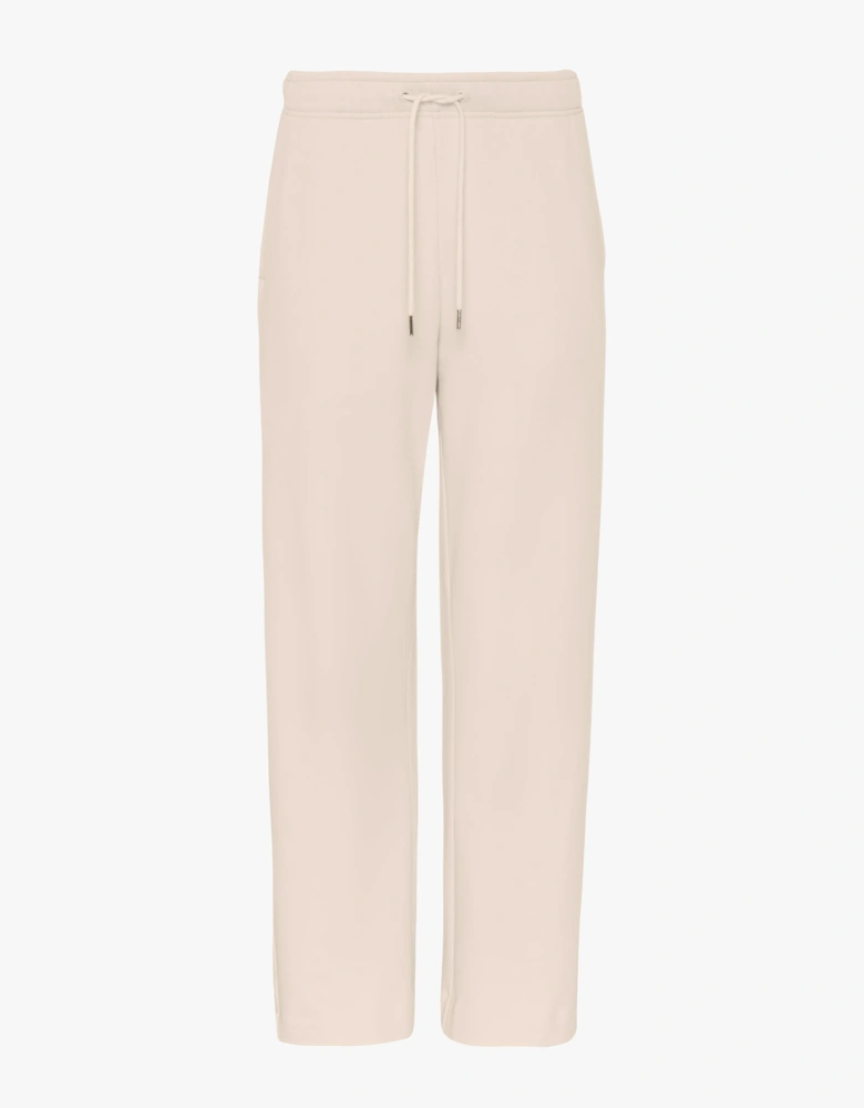 Signature Straight Leg Sweatpant in Cream
