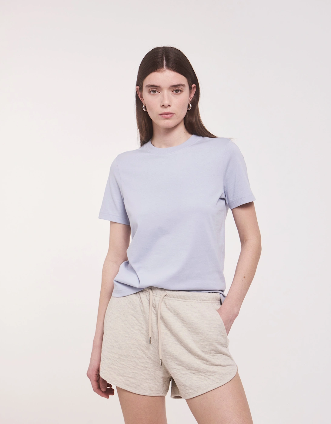 Signature Lightweight T-Shirt in Sky, 5 of 4