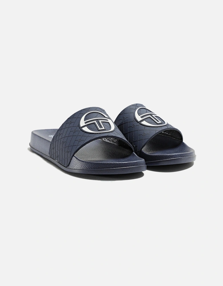 Diamante Logo Slides Navy