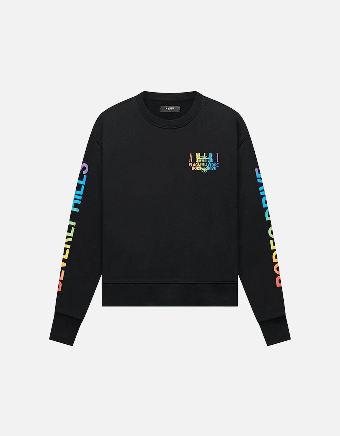 Exclusive Beverly Hills Printed Sweatshirt in Black, 6 of 5
