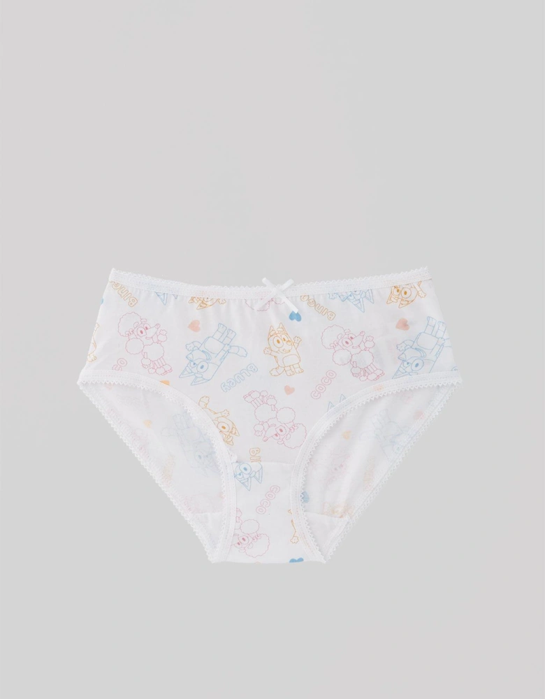 Girls 5 Pack Knickers - Multi