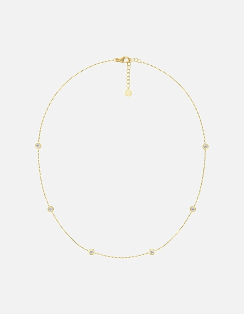 Stella mini necklace gold