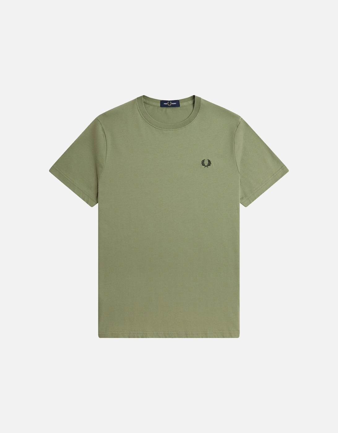 Crew Neck T-Shirt Olive Mint, 4 of 3