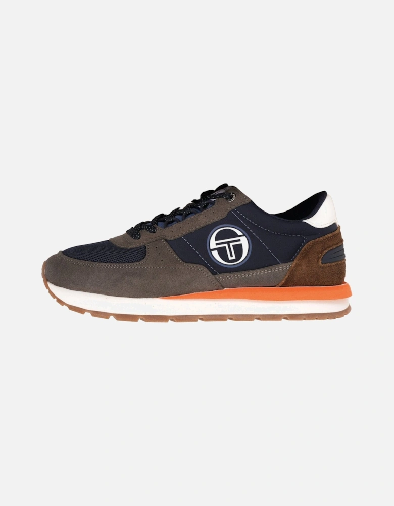 Venezia Trainers Navy/Grey/Orange