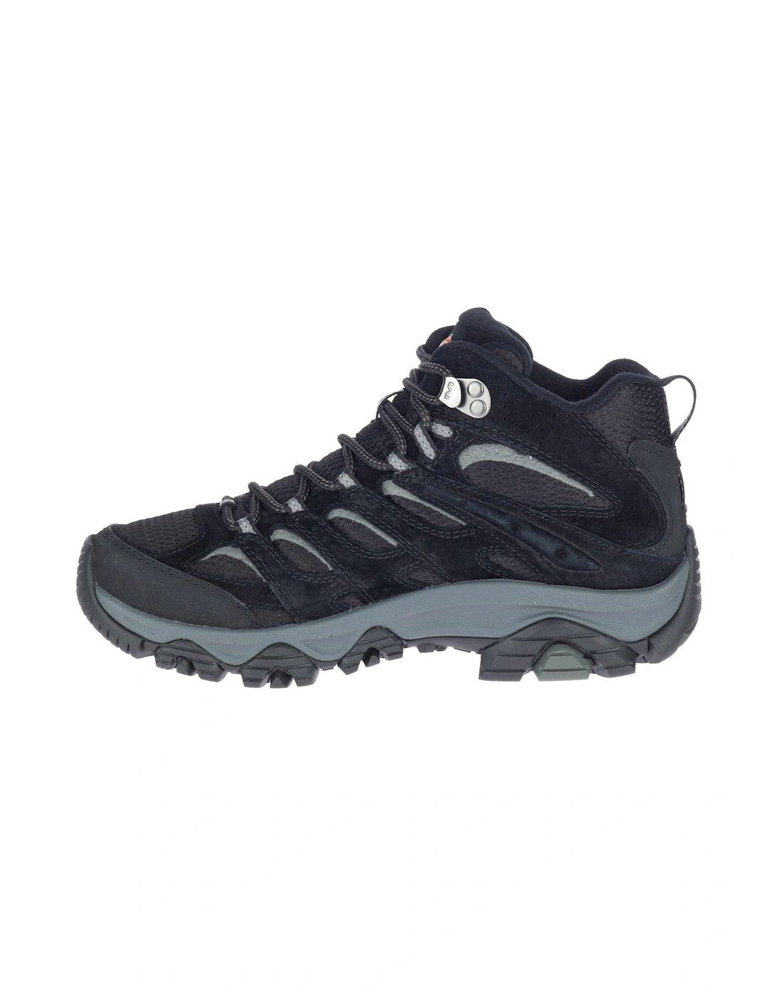 Womens Moab Mid Goretex Hiking Boots - Black/grey