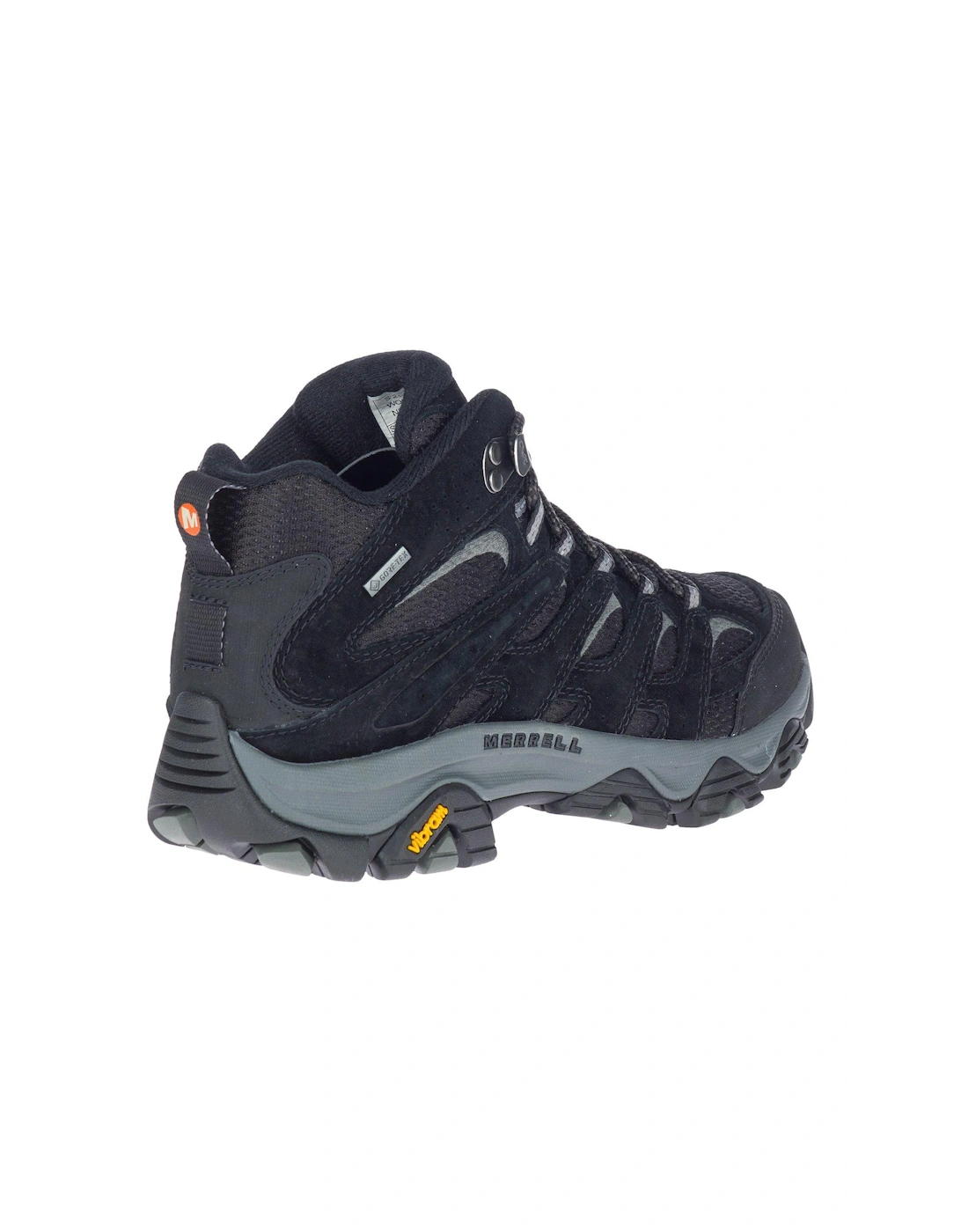 Womens Moab Mid Goretex Hiking Boots - Black/grey