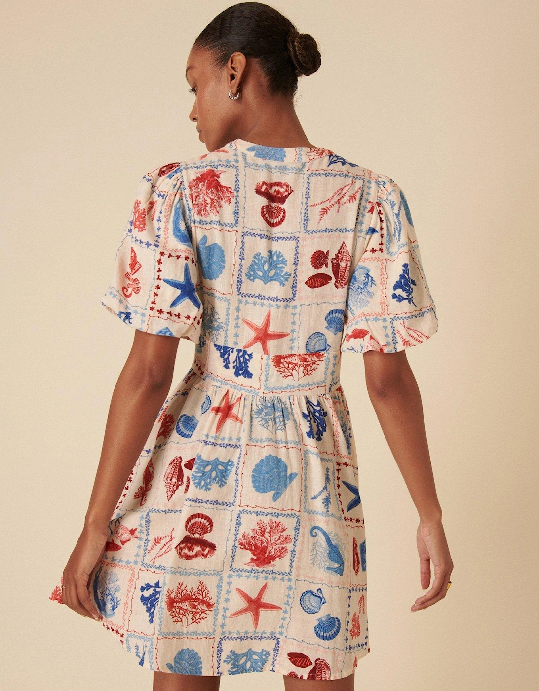 Starlight Print Mini Dress - Multi