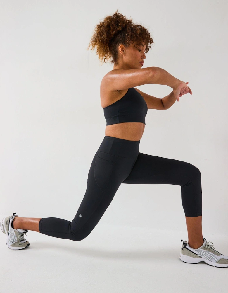 Womens Training Relentless Bra - Black