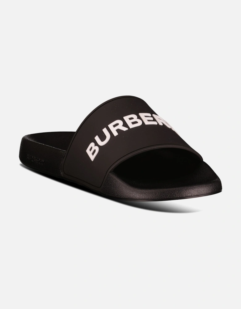 Logo Tech Furley Sliders Black