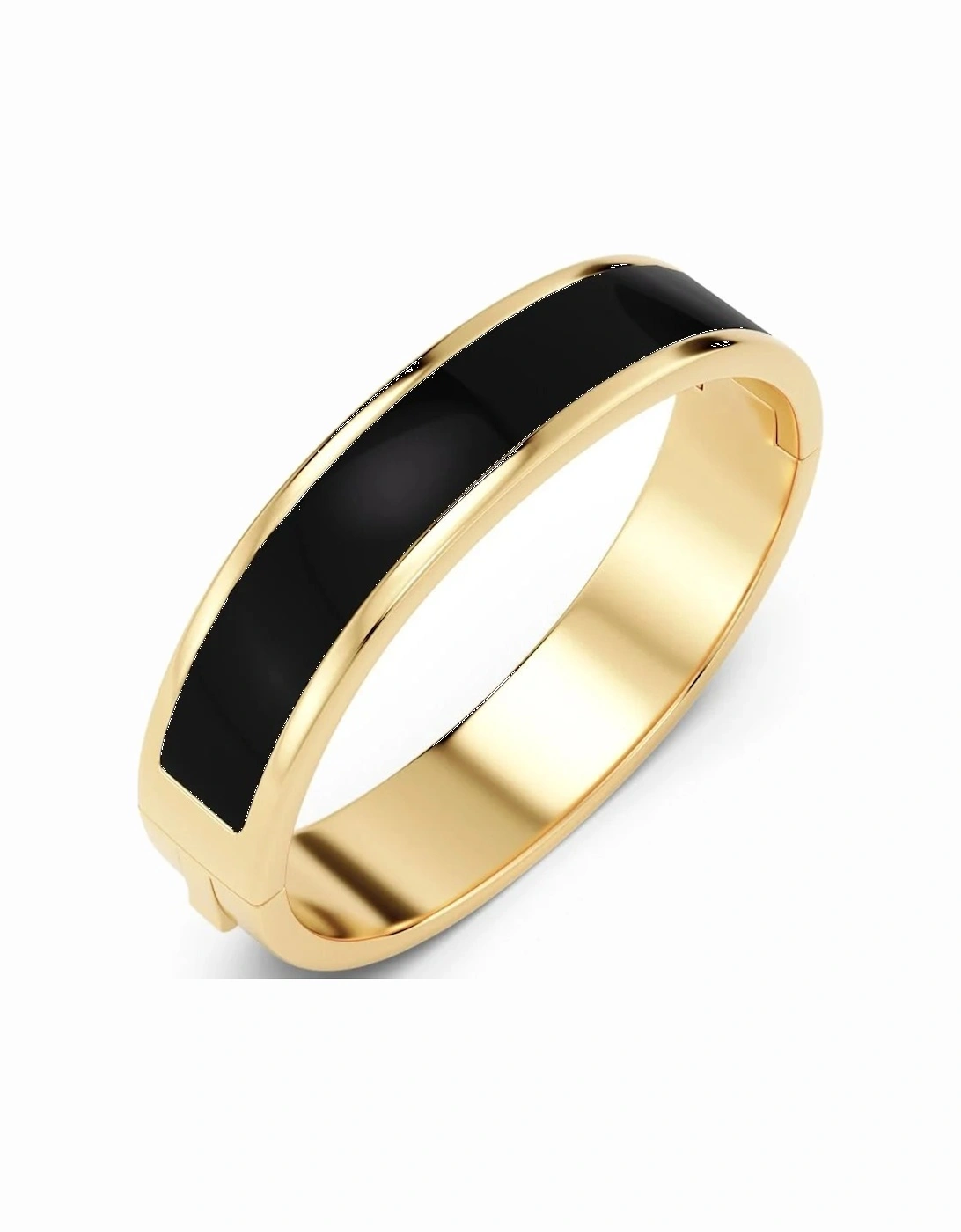 Frame enamel bangle black gold, 4 of 3