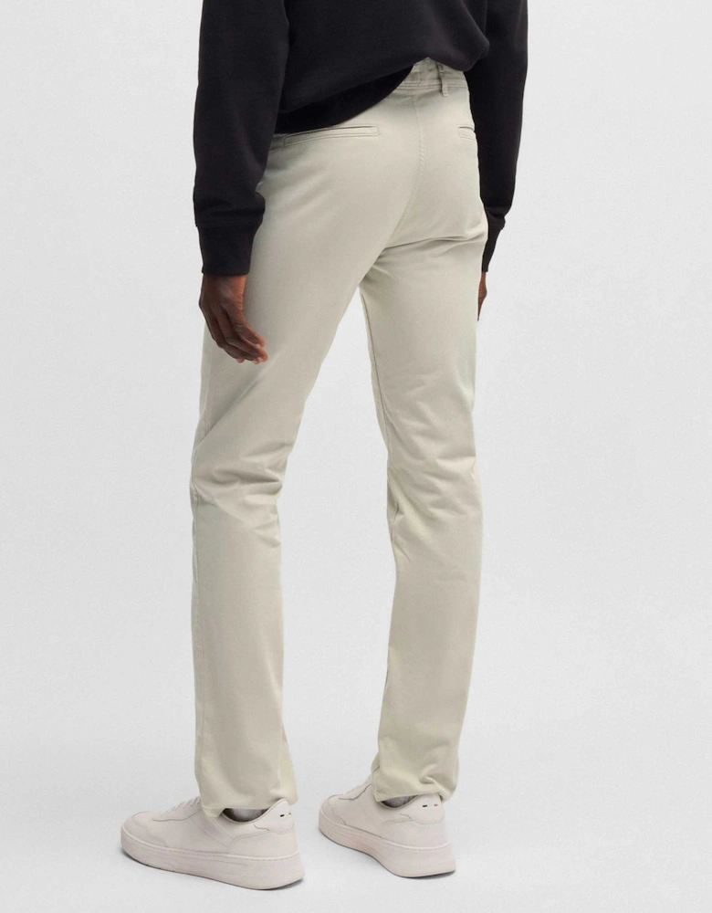 Satin Chino_slim Trousers