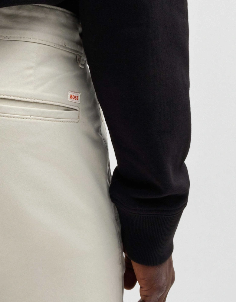 Satin Chino_slim Trousers