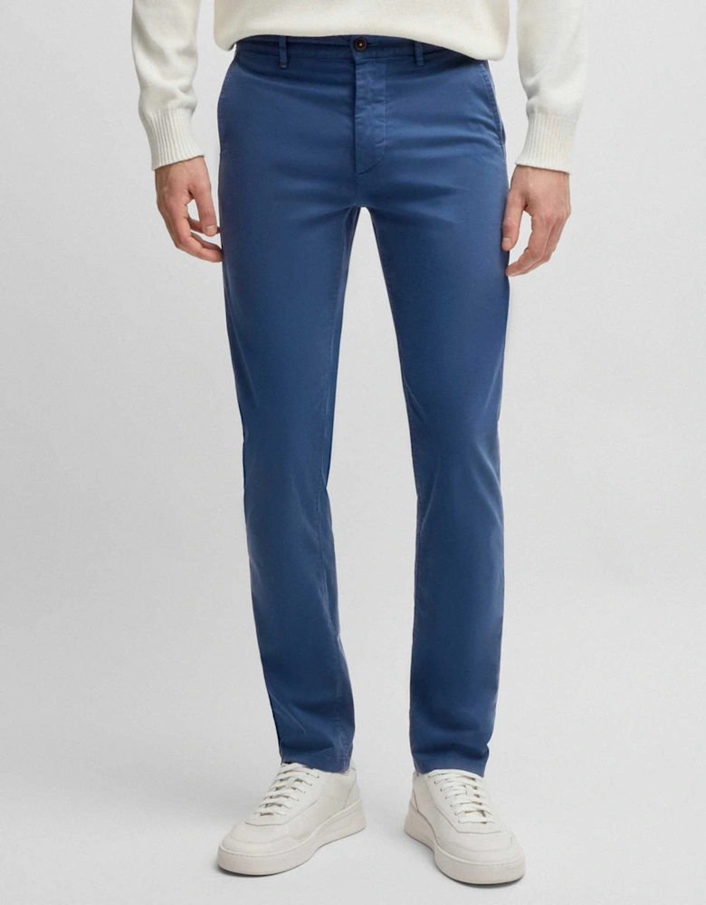 Satin Chino_slim Trousers