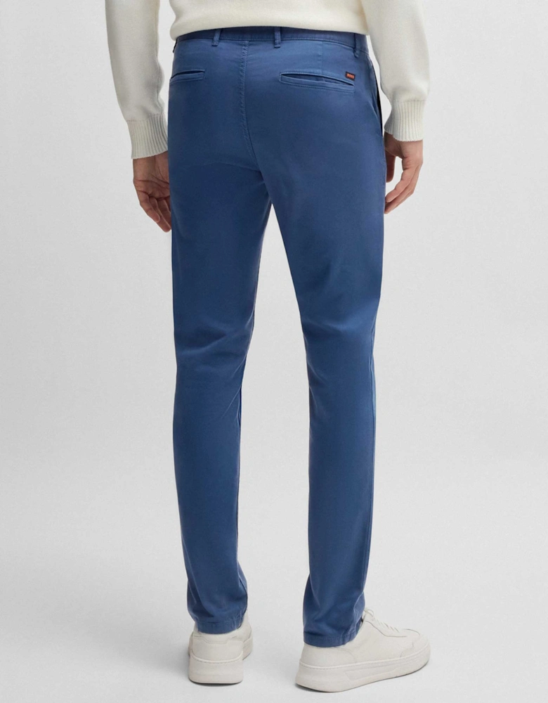 Satin Chino_slim Trousers