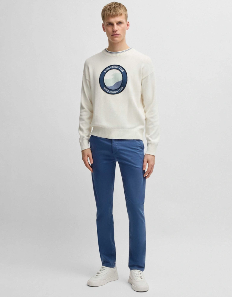 Satin Chino_slim Trousers