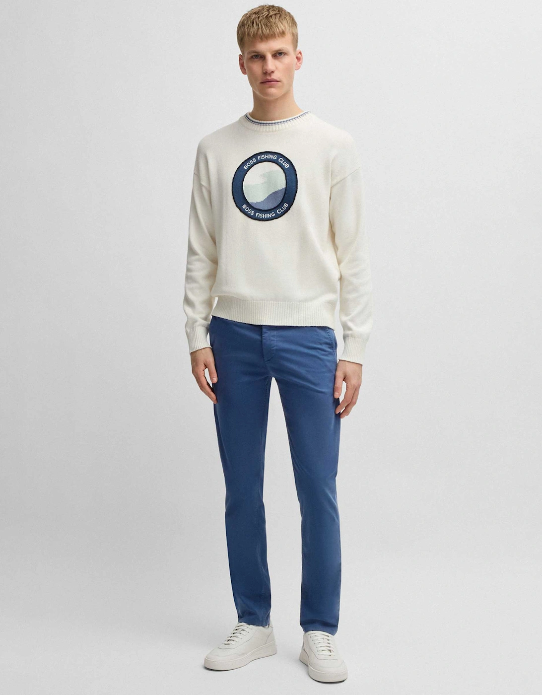 Satin Chino_slim Trousers