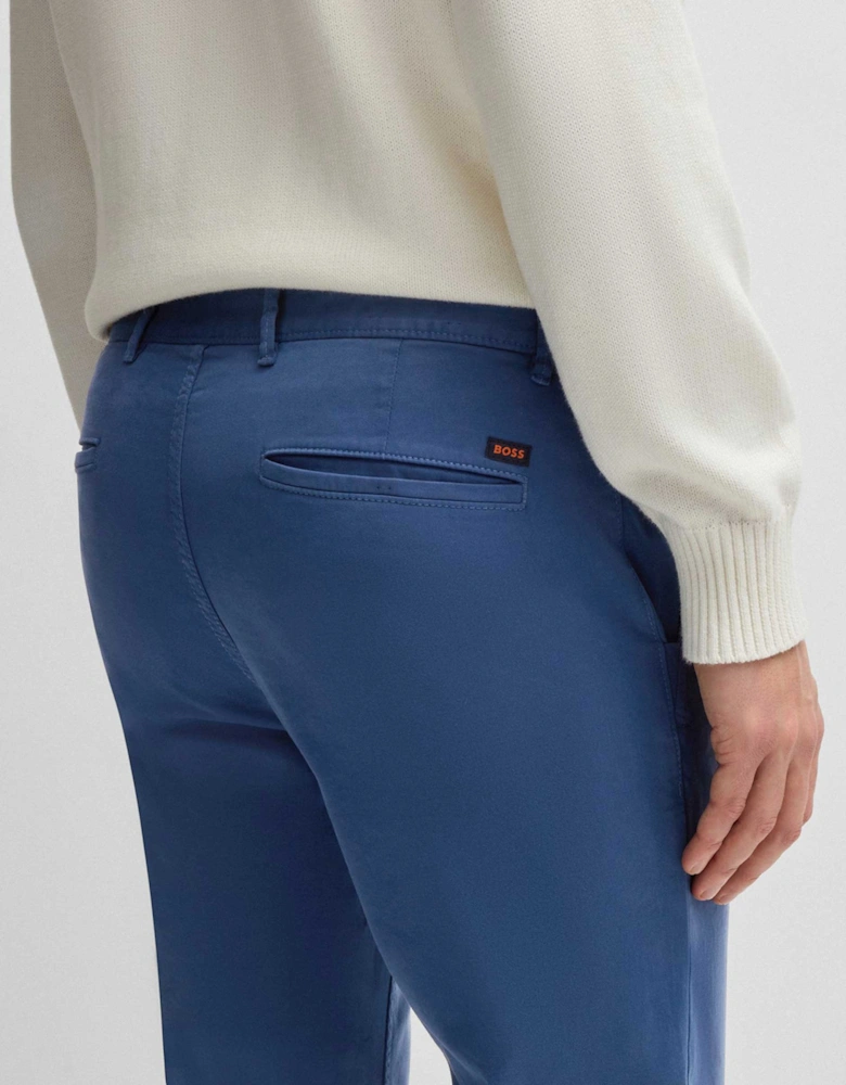 Satin Chino_slim Trousers