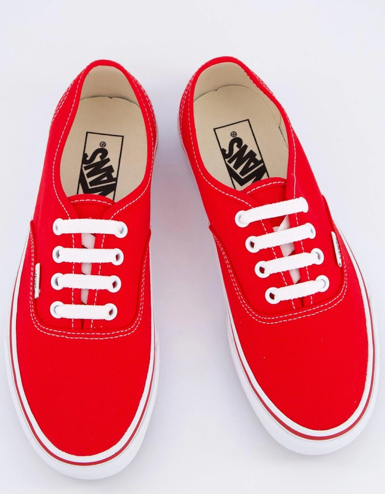 Women's Authentic Trainers - Red/White