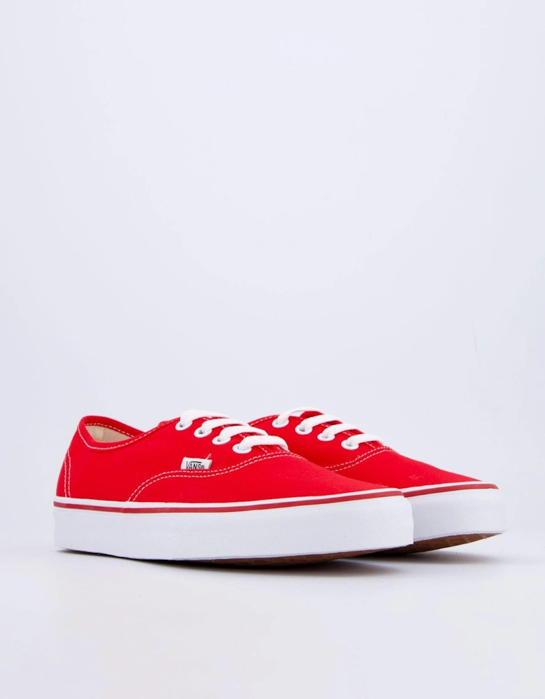 Women's Authentic Trainers - Red/White