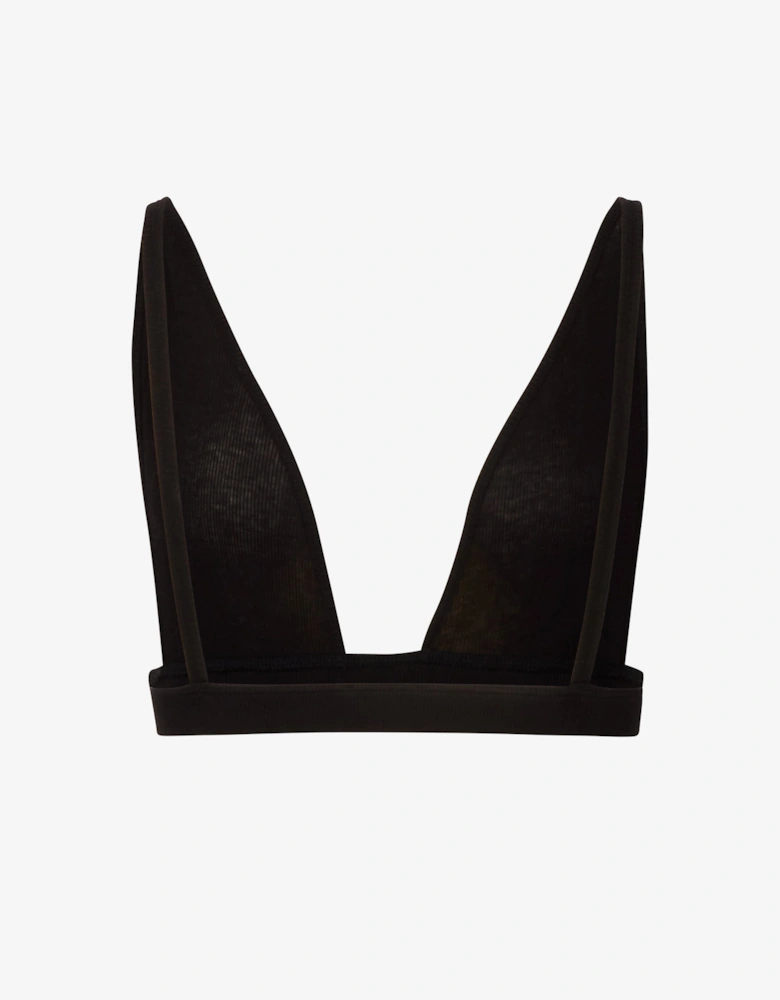 Marilyn Classic Rib Bra in Black