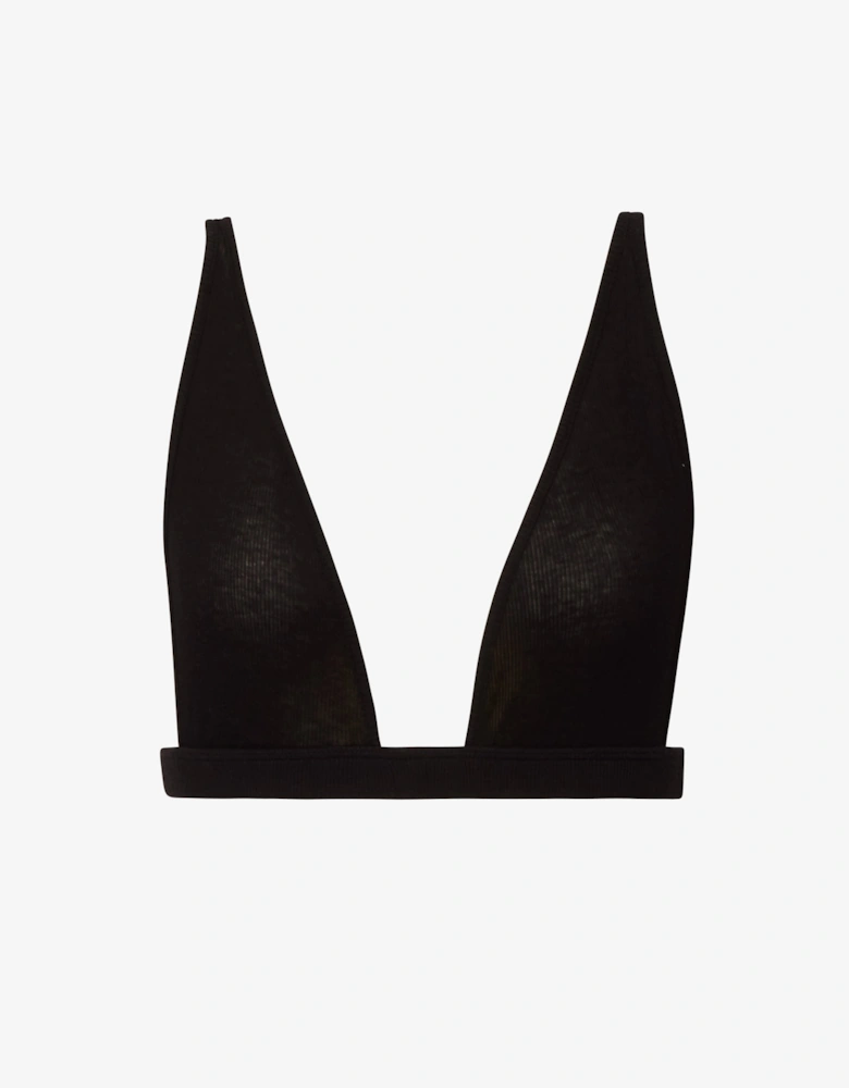Marilyn Classic Rib Bra in Black