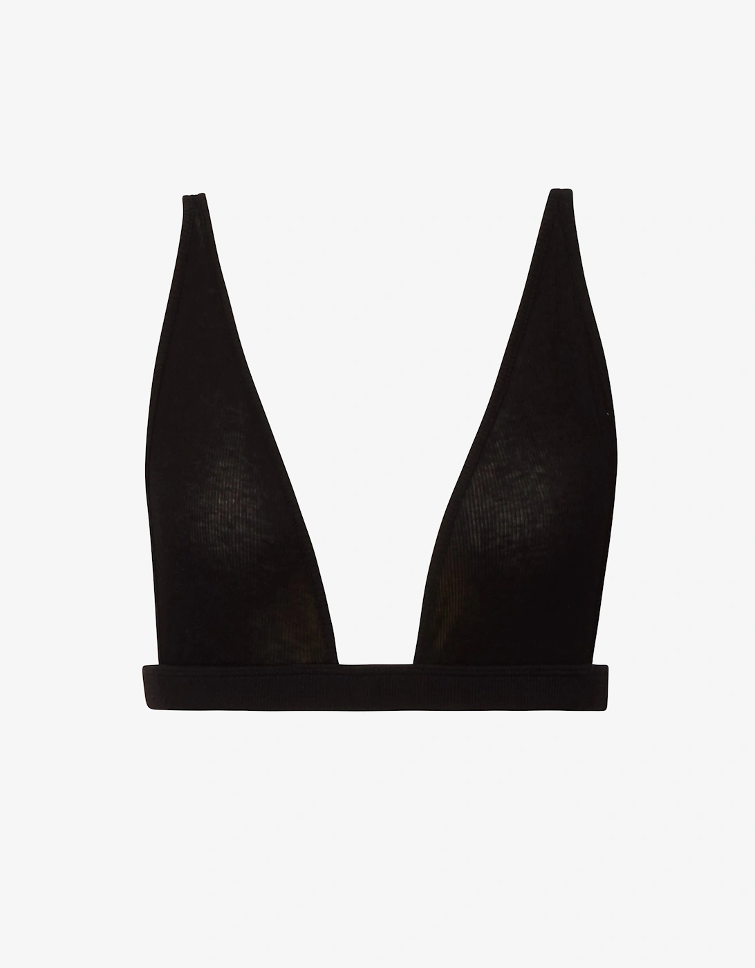 Marilyn Classic Rib Bra in Black