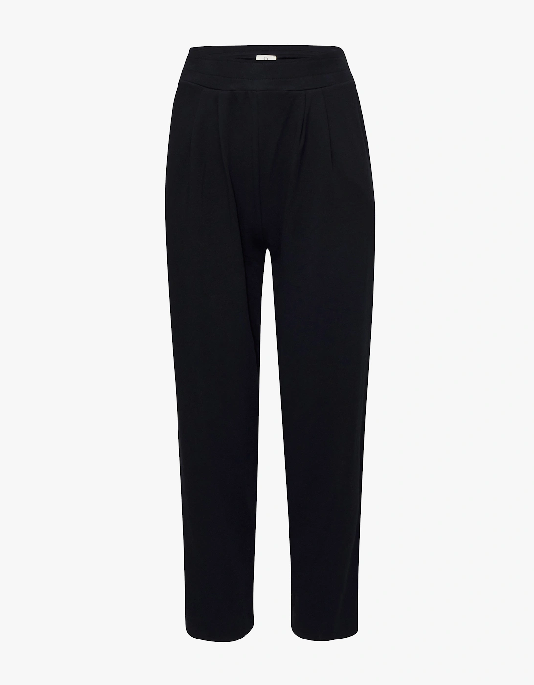 Flax Jersey Travel Pant in Black