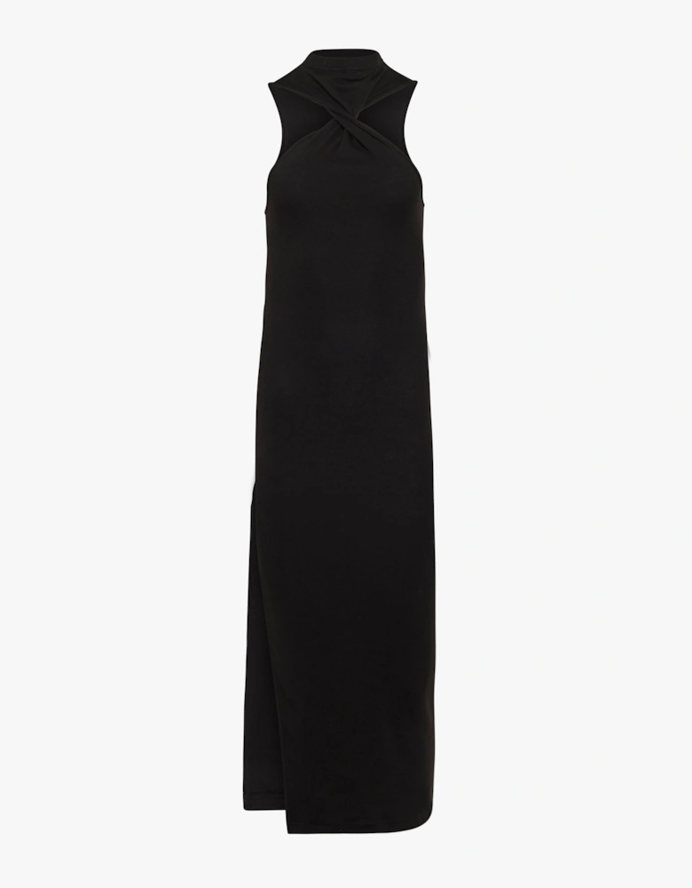 Vai Twist Tank Dress in Black