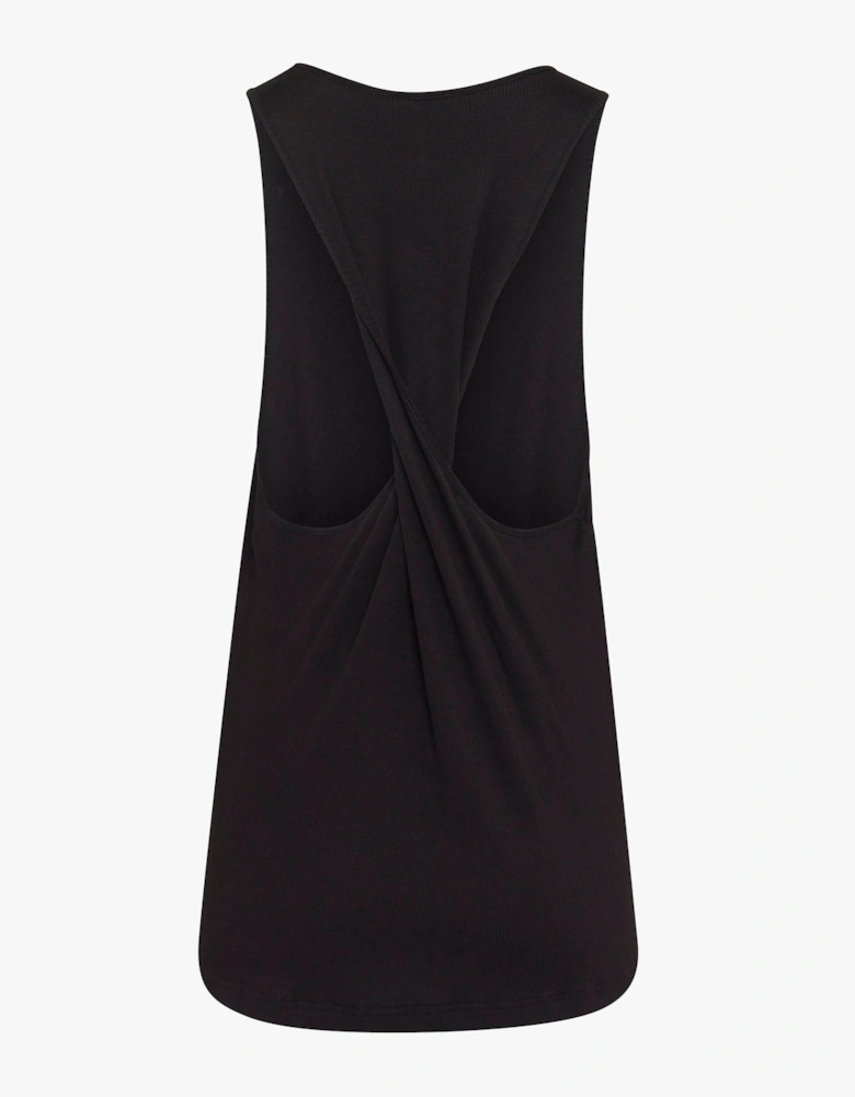 Gato Open Back Tank in Black