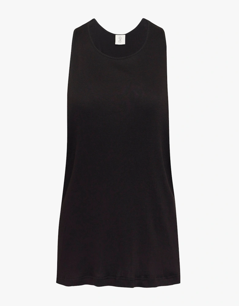 Gato Open Back Tank in Black
