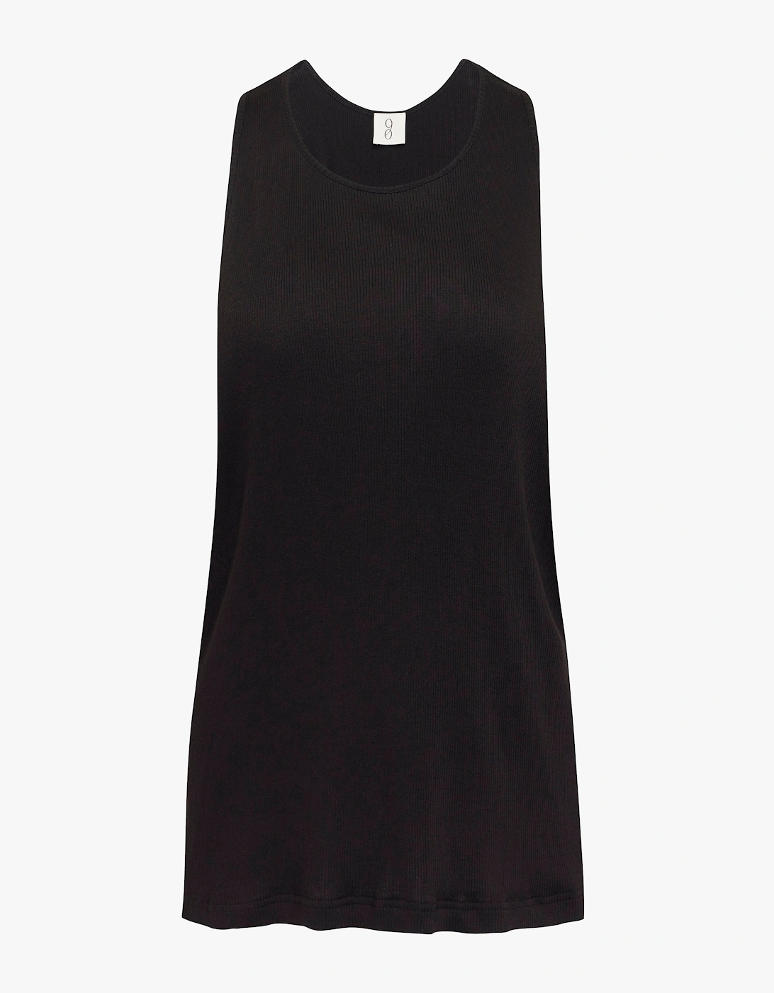 Gato Open Back Tank in Black