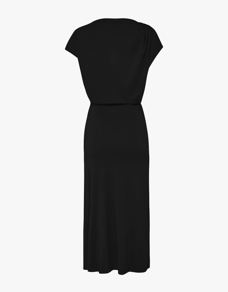 Gabriel Jersey Dress in Black