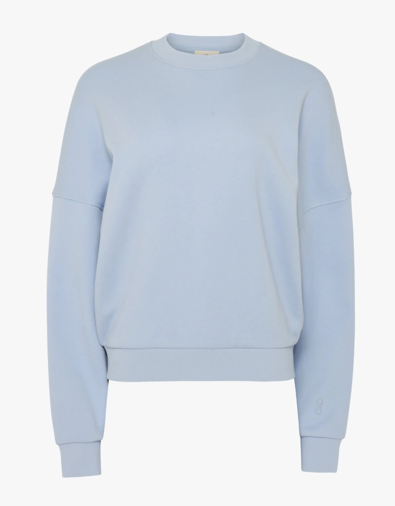 Signature Oversized Sweatshirt in Sky