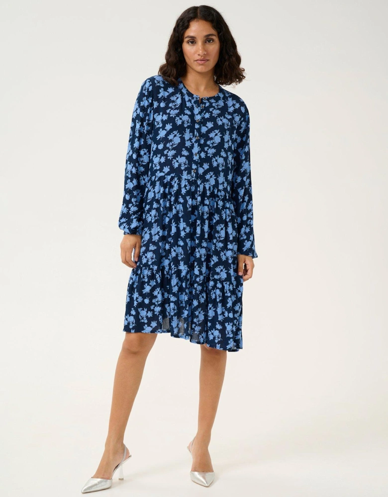 Evity Amber Dress - Blue