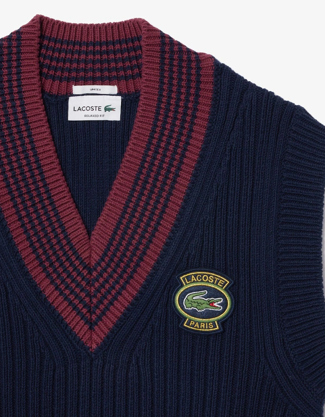 Heavy Cotton Badge Accent Tennis Sweatshirt