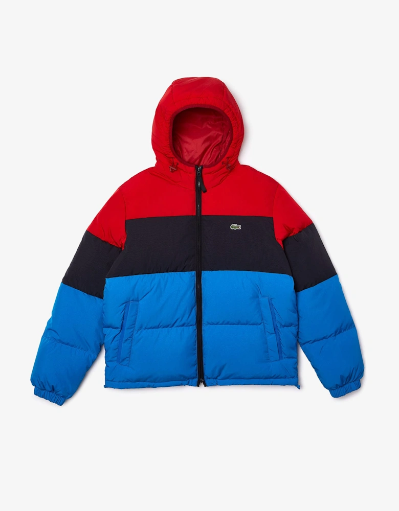 Mens Lightweight Water-Resistant Puffer Jacket