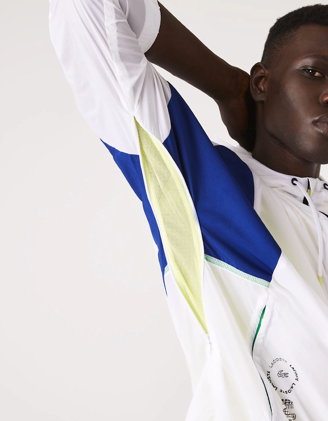 Colour-Block Windbreaker Jacket