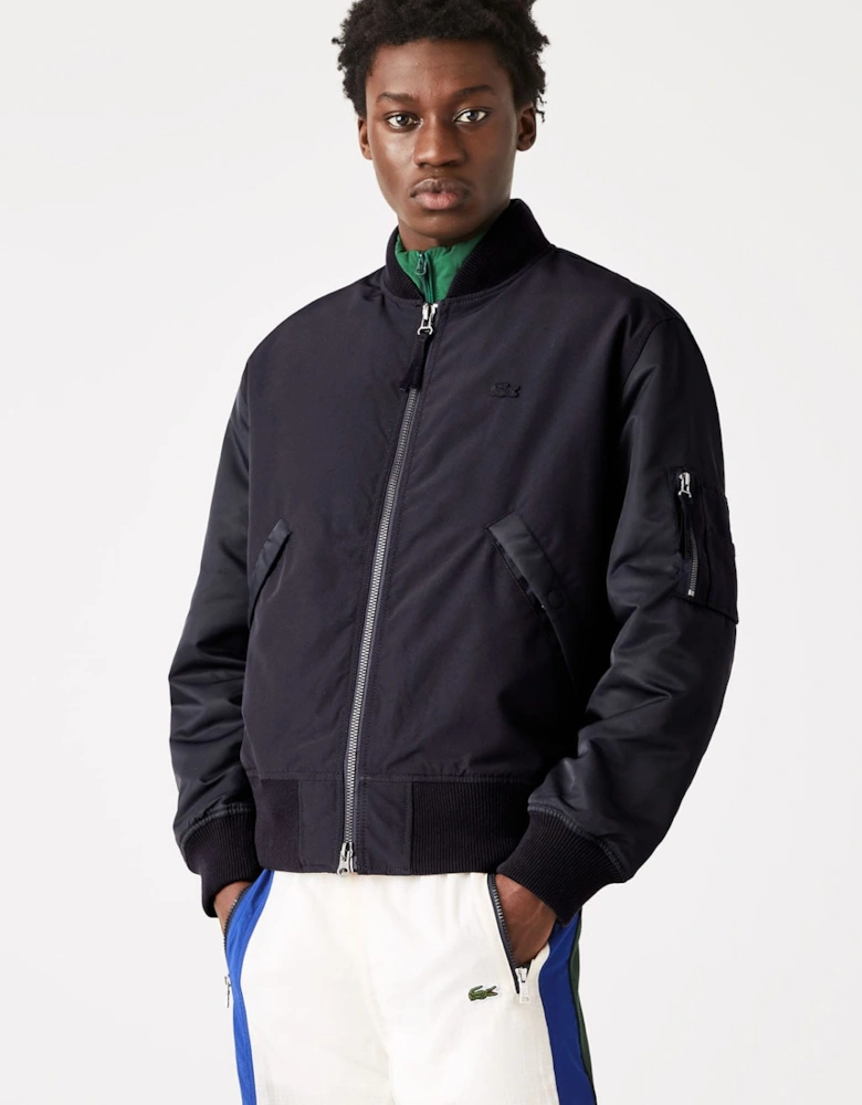Full Zip Bomber Jacket