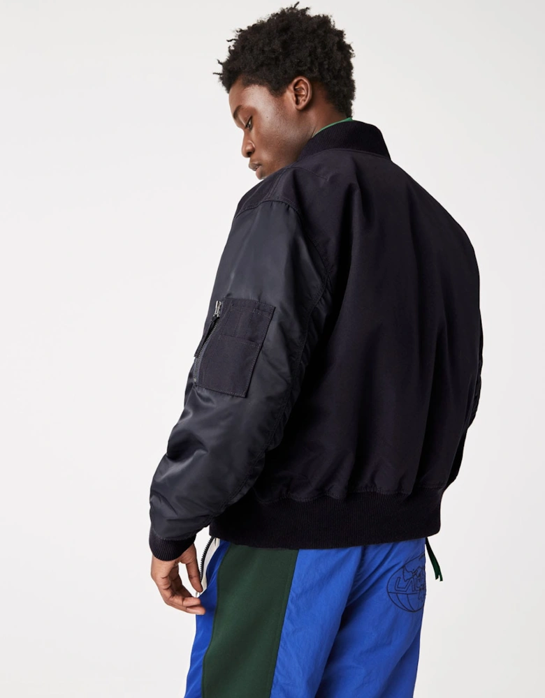 Full Zip Bomber Jacket