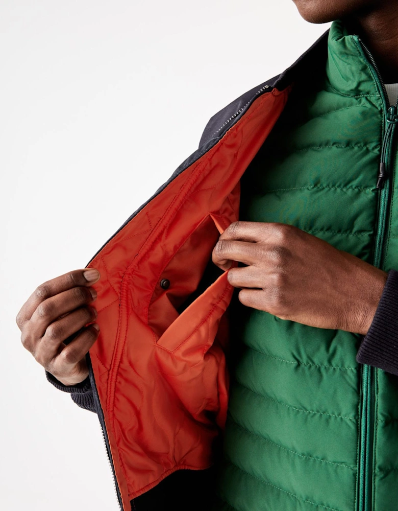 Full Zip Bomber Jacket