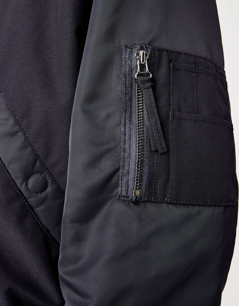 Full Zip Bomber Jacket