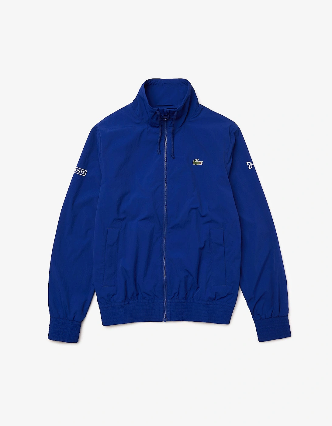 Lacoste Men's Sport X Novak Djokovic Lightweight Zip Jacket - Blue - Size: 38/Regular