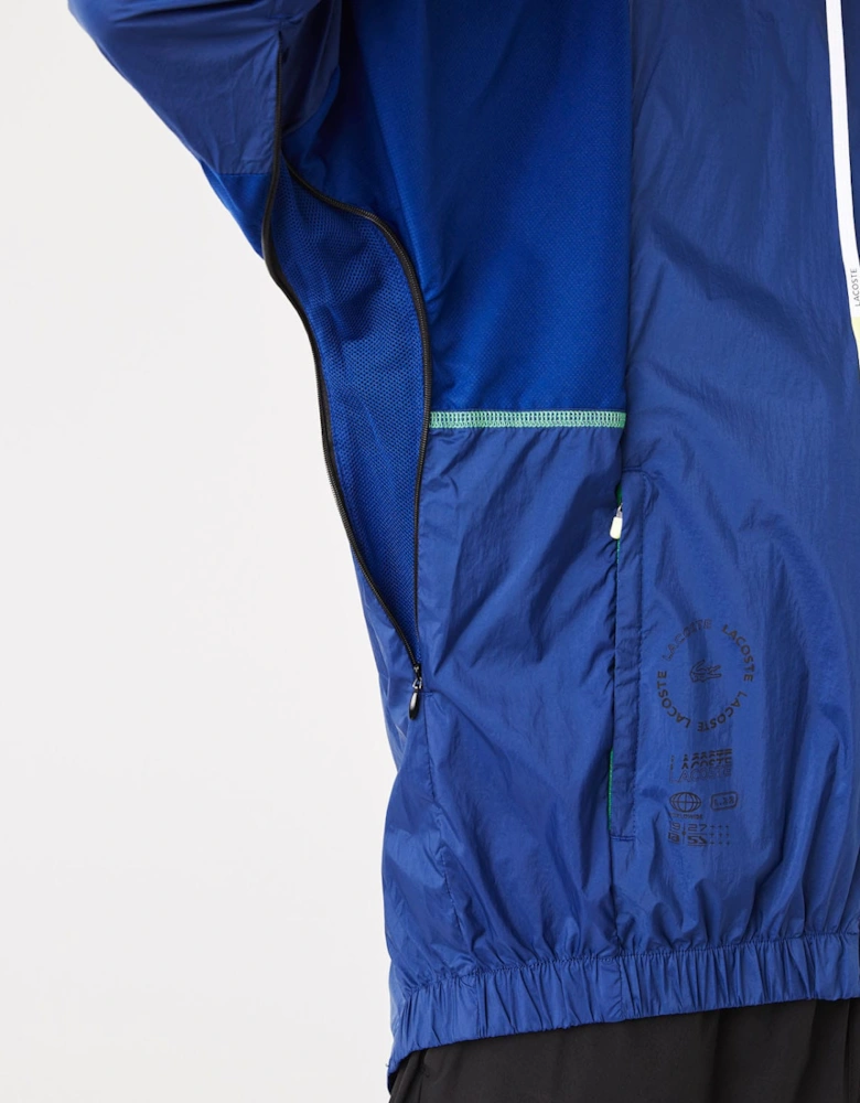 Colour-Block Windbreaker Jacket