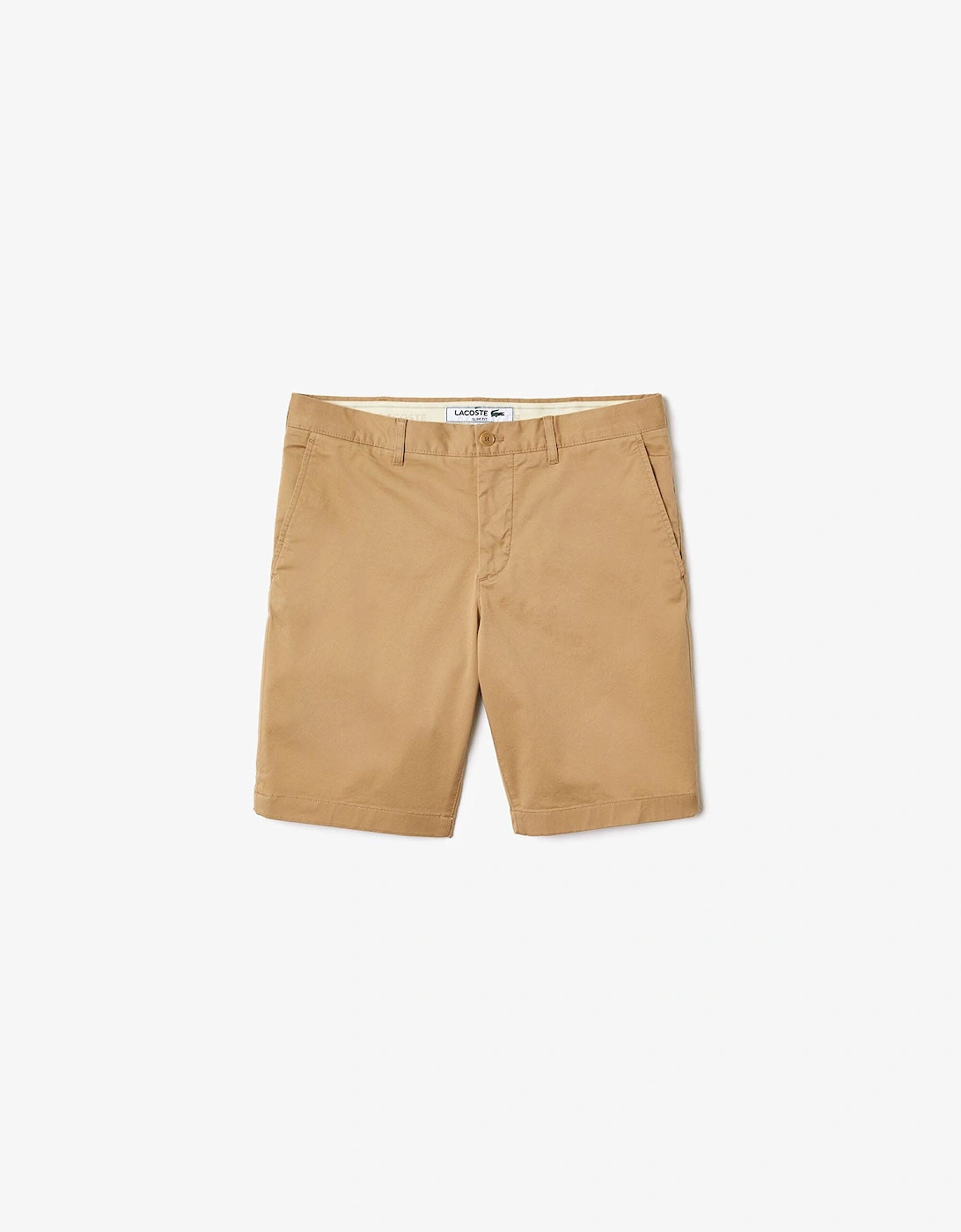 Slim Fit Stretch Cotton Shorts, 2 of 1