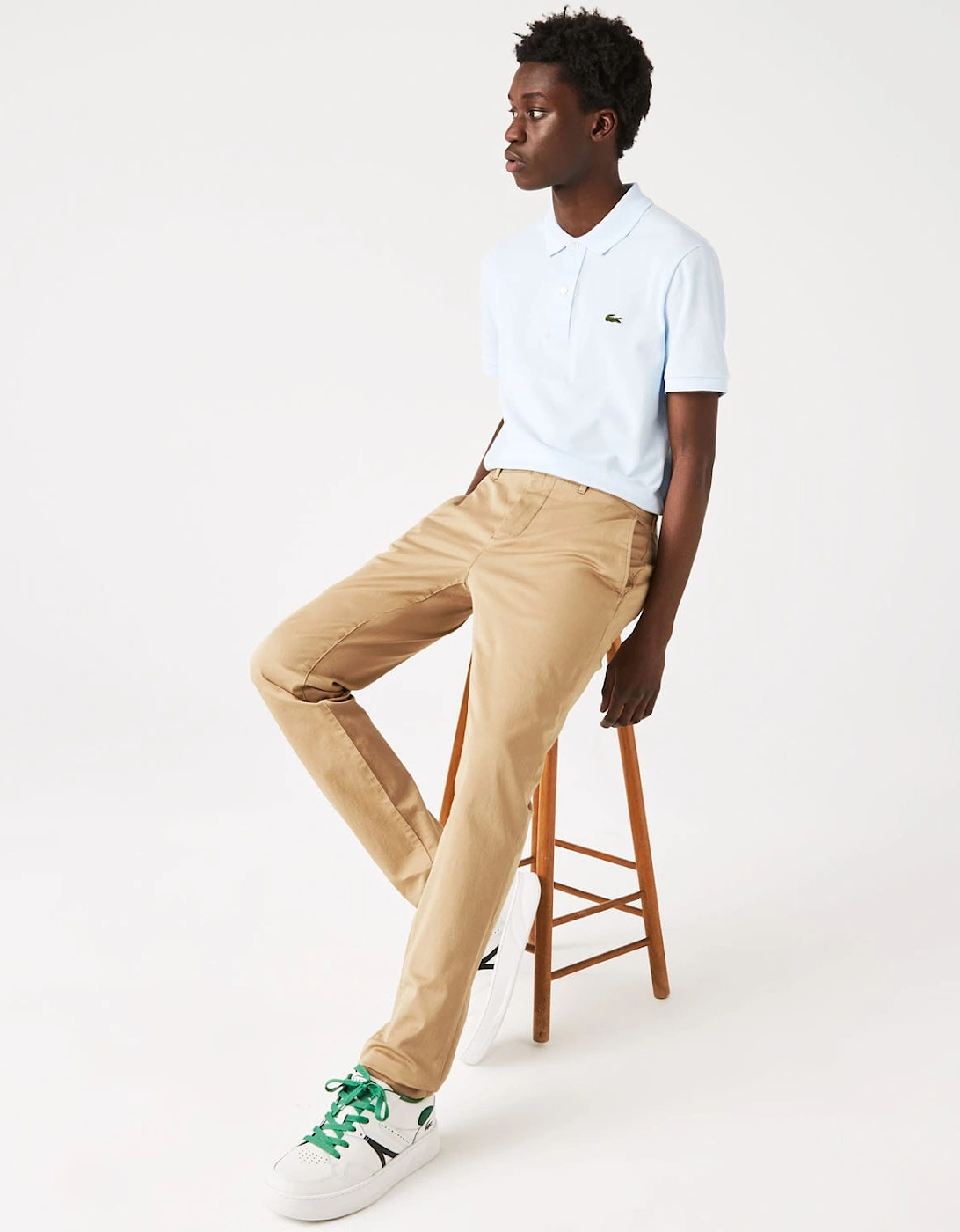Slim Fit Stretch Cotton Chinos