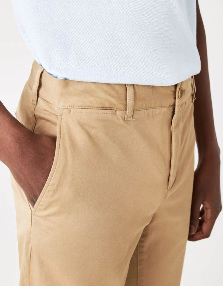 Slim Fit Stretch Cotton Chinos