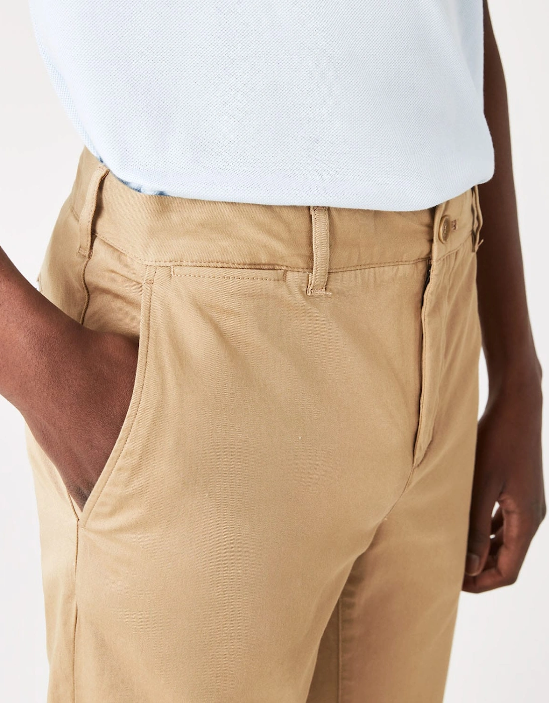 Slim Fit Stretch Cotton Chinos
