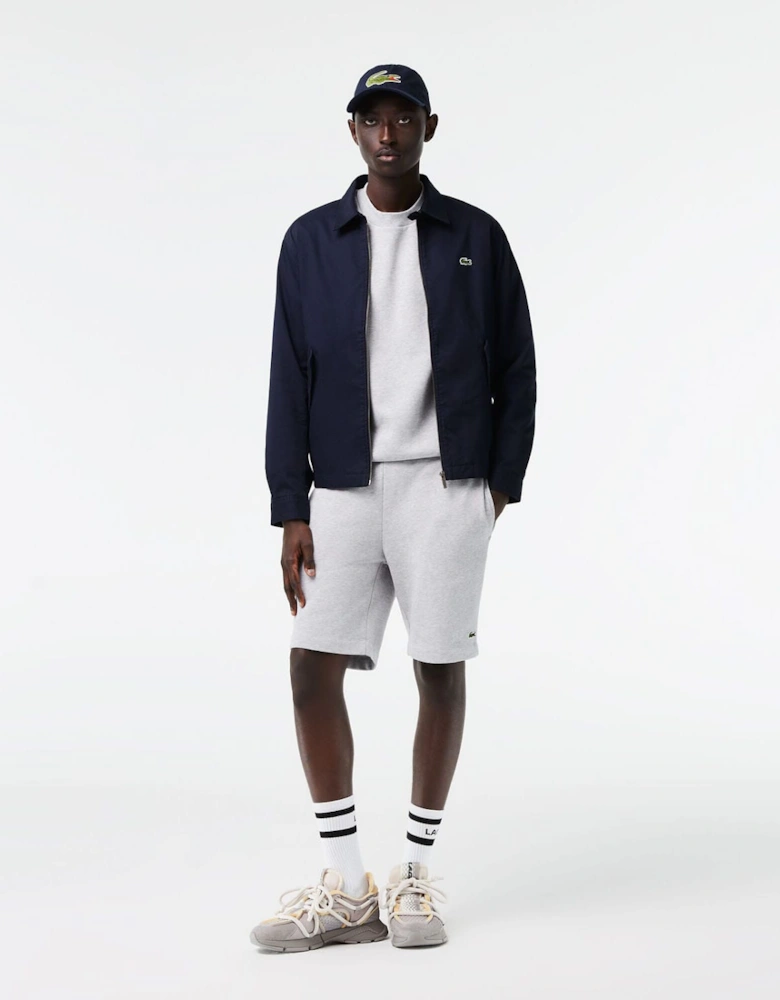 Gabardine Zip-Up Jacket
